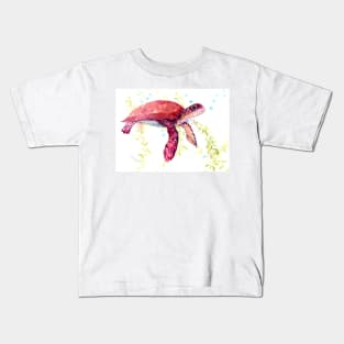 Babe Sea Turtle Kids T-Shirt